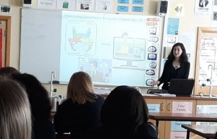 New Cross College: Helping Explain Cancer Research